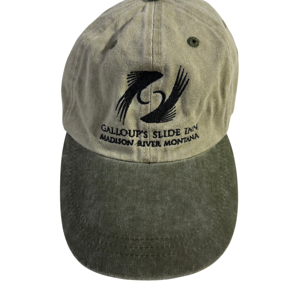 Ouray Cotton Hat OS Khaki Galloup's Slide Inn Montana Fly Fishing
